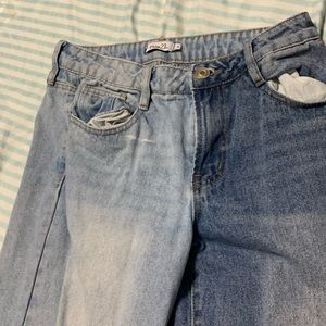 rue 21 size 8 two toned jeans